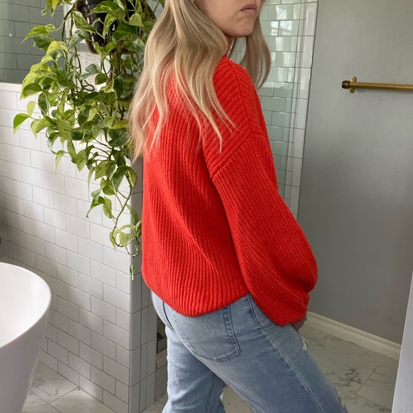 A New Day Turtleneck/Mock Neck Balloon Sleeve Sweater - Picture 3 of 7